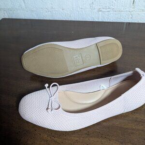 Women's pink slip on ballet shoe size 7